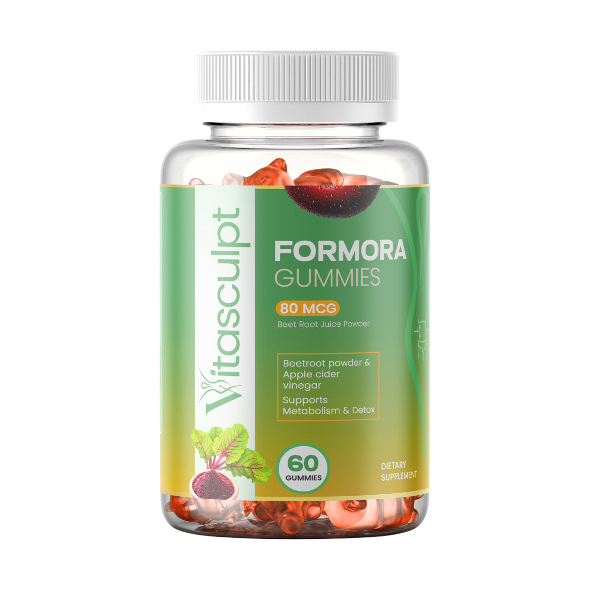 Formora Gummies – Beet Root + ACV for Detox & Metabolism